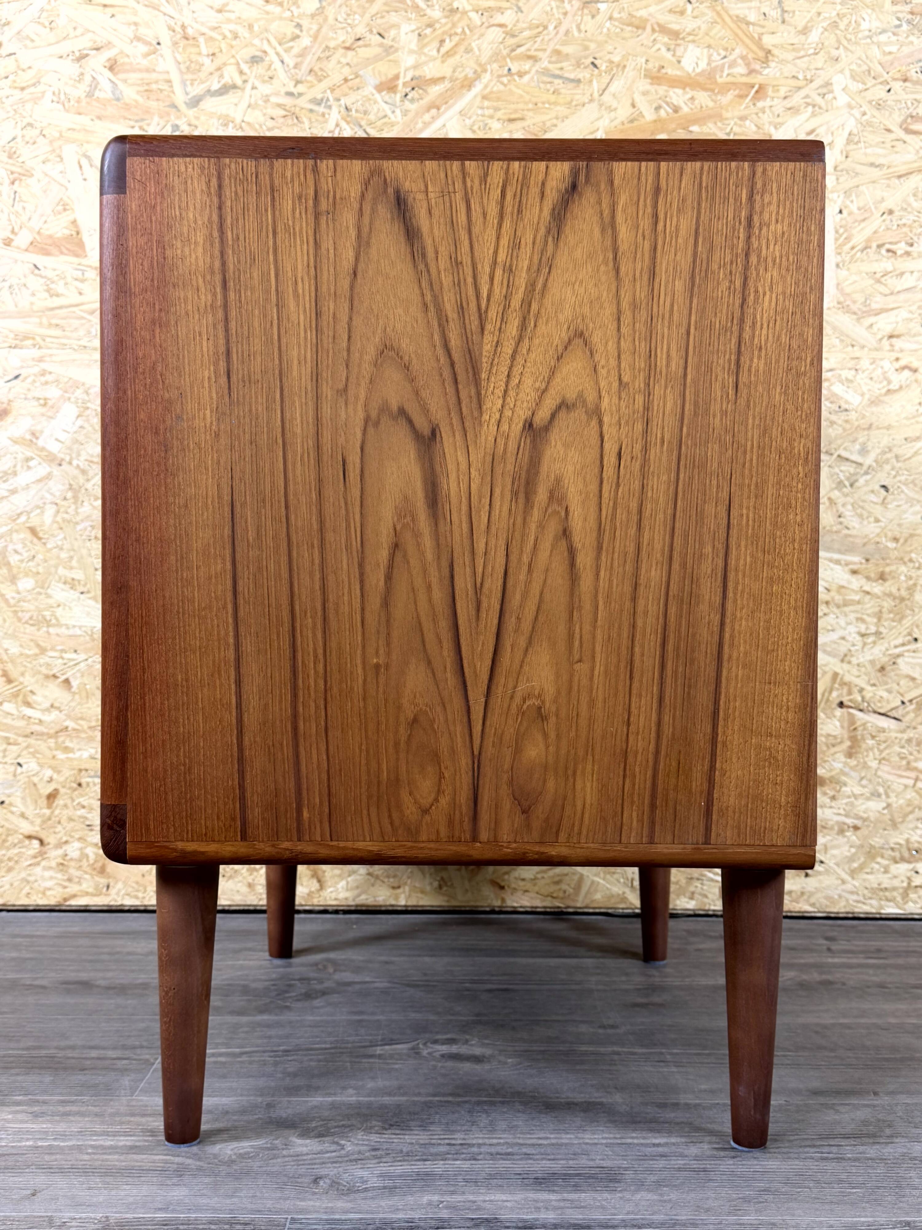 1960s 1970s Teak Sideboard Credenza Cabinet Danish Modern Design Denmark