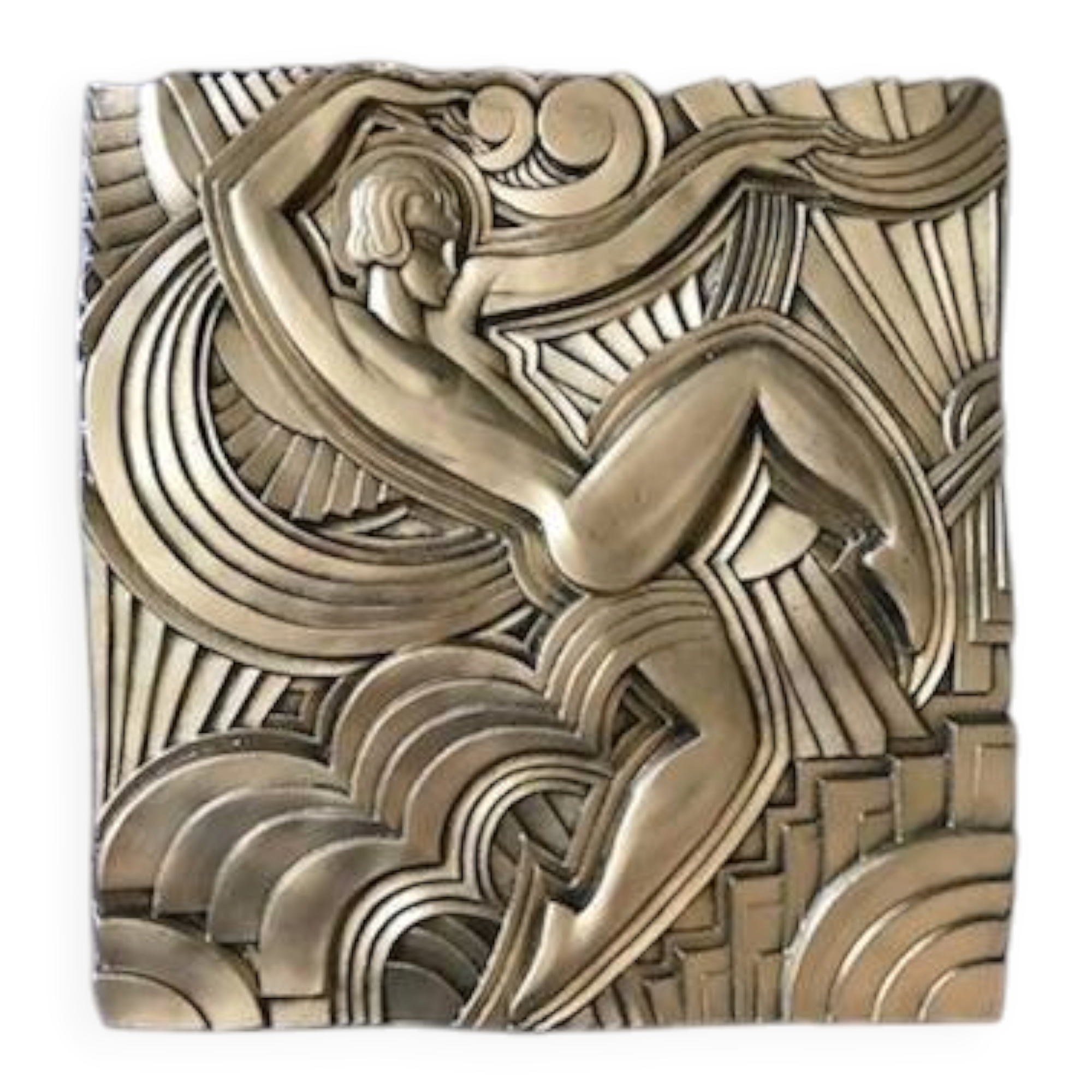 Art Deco plaque Folies Bergère in Paris
