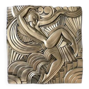 Plaque Art déco Folies