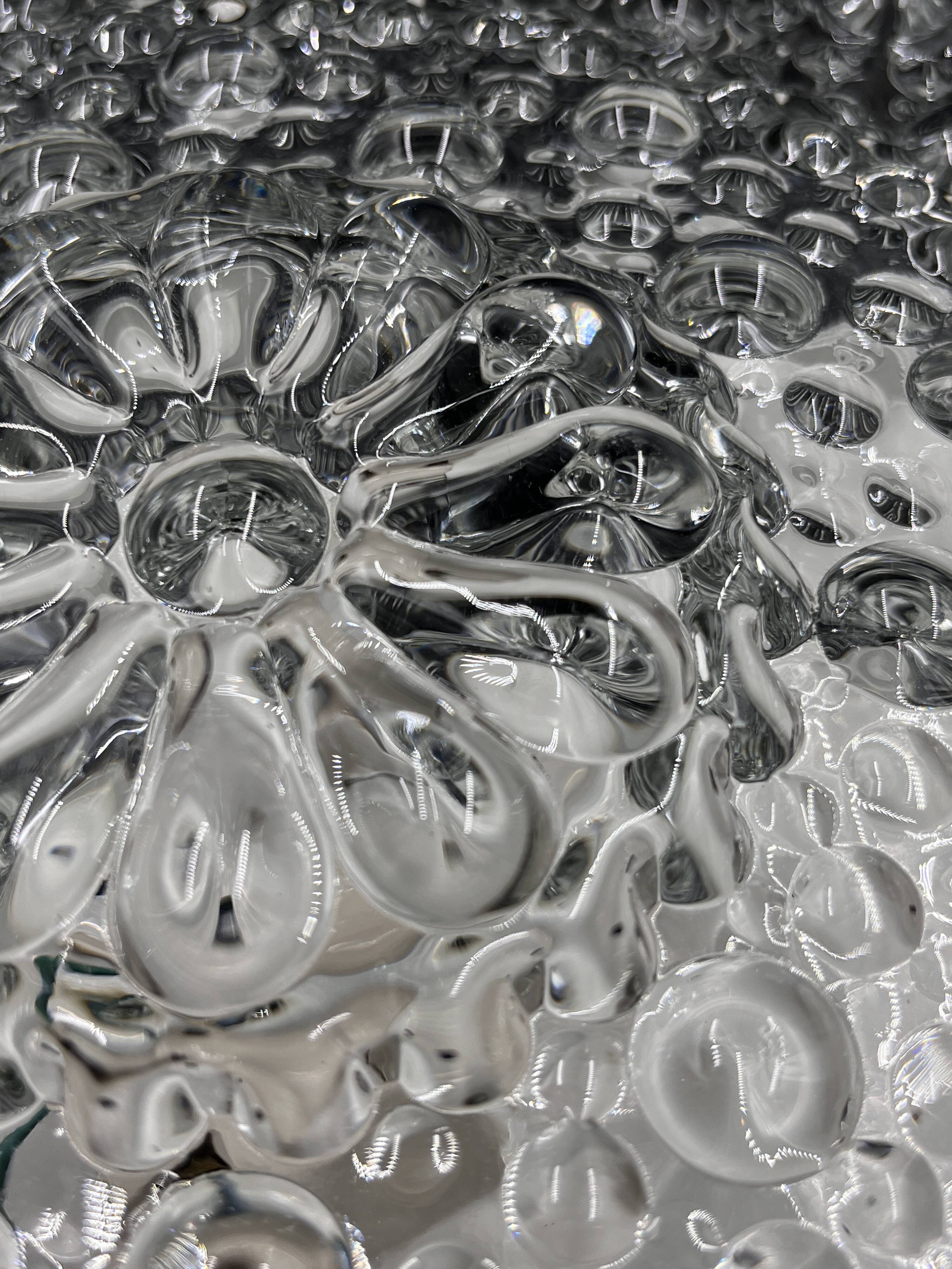 Plafonnier en verre Helena Tynell pour Limburg