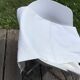 Embroidered 2-seater sheet CT linen new simple day cream