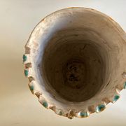 Vase céramique italienne Caltagirone Sicile 1960