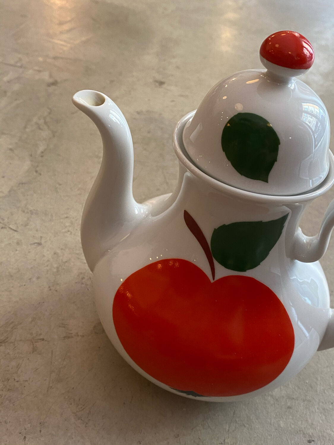 Porcelain teapot