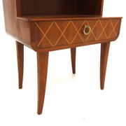 Set of 2 mahogany bedside tables, AB Martin G. Andersson, Sweden, 1940.