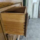 Brutalist sideboard in the spirit of Dudouyt.