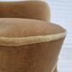 1960s, Danish high back armchair, original upholstery, green velour