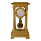 Pendulum portico period restoration bronze dore early nineteenth