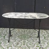 Oval bistro table