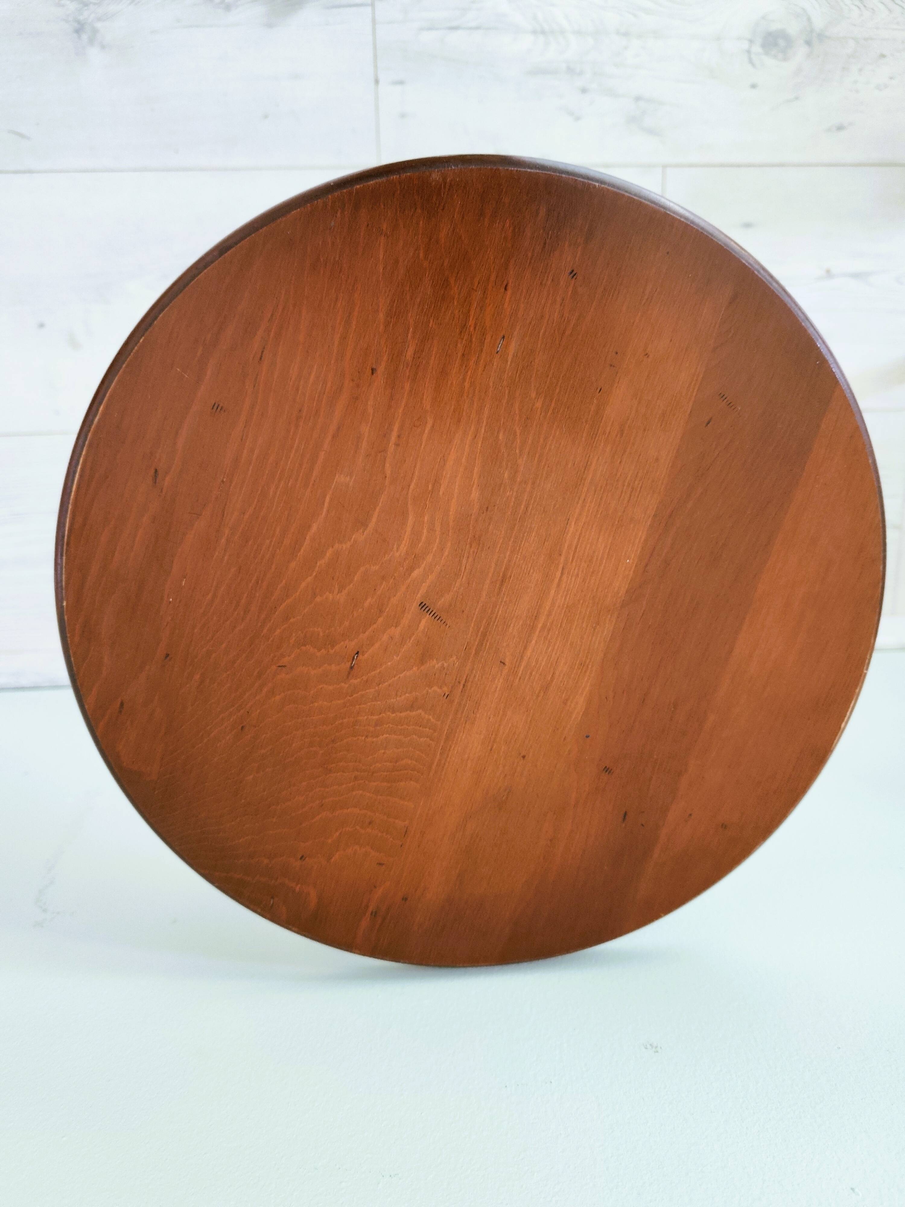 Small antique wooden side table.