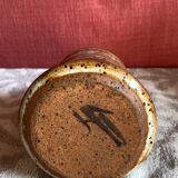Berceuse vase in stoneware signed