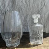 Whiskey decanter frieze diamond tips H23