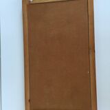 Large mirror 70s/80s solid wood