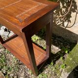 Table d’appoint / console en bois style indonésien