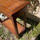 Table d’appoint / console en bois style indonésien