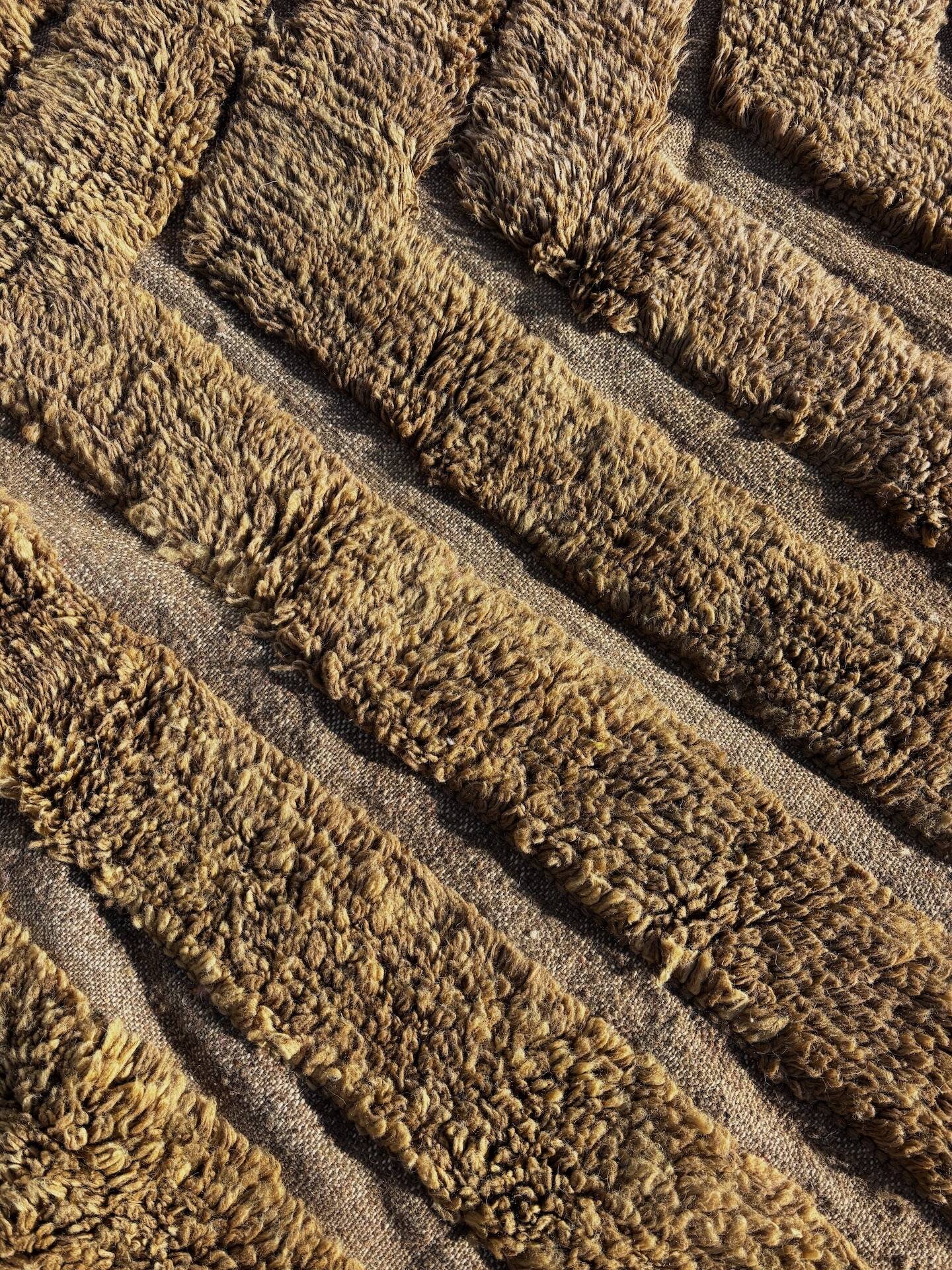 Atlas Blocks – Custom shaggy Moroccan Berber rug