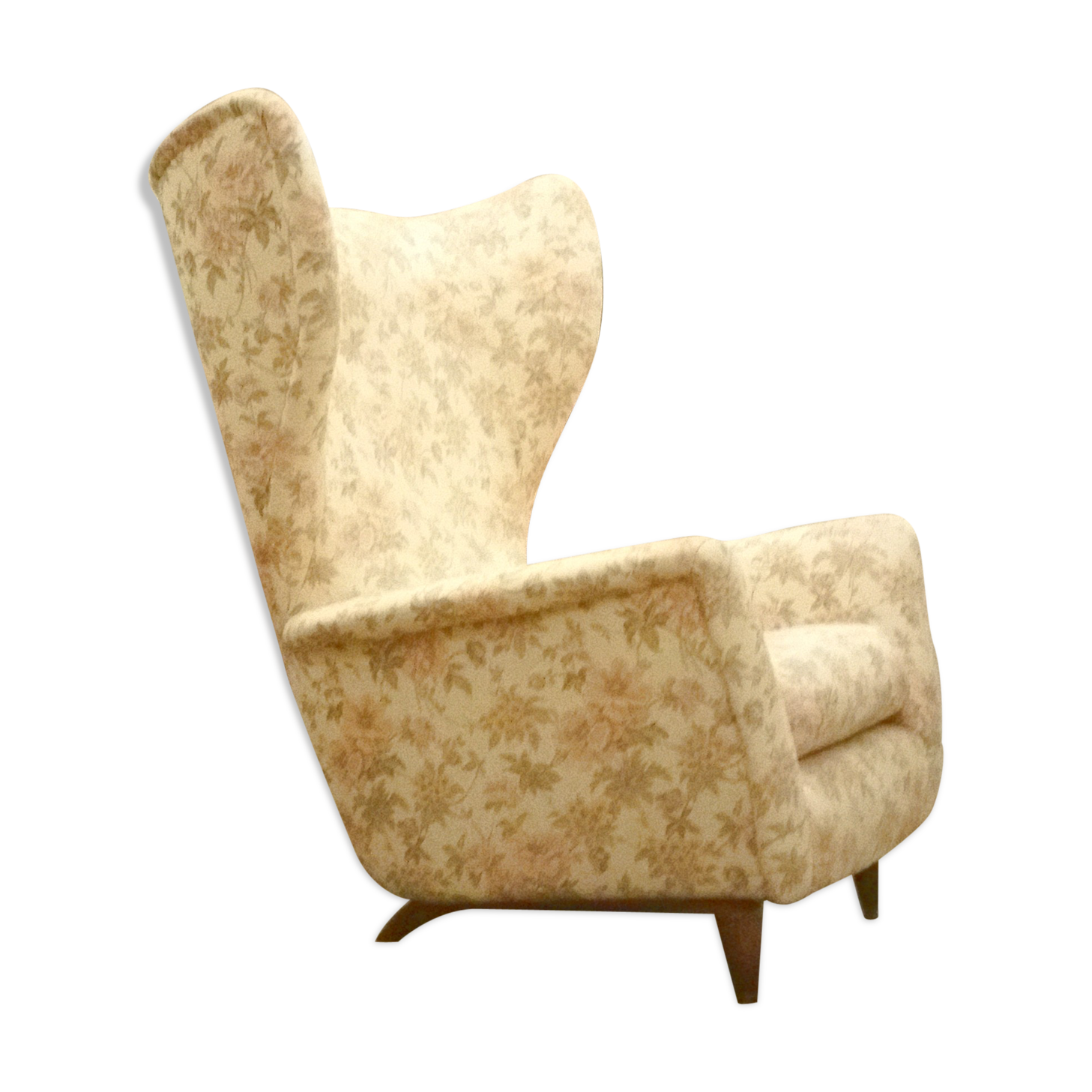 Chair has ears Shepherdess 50 60 years flesh Wing