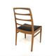 Set of 6 Scandinavian oak chairs "Reno", Bodafors, Sweden, 1960