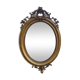 Oval mirror Louis xv period 19th century