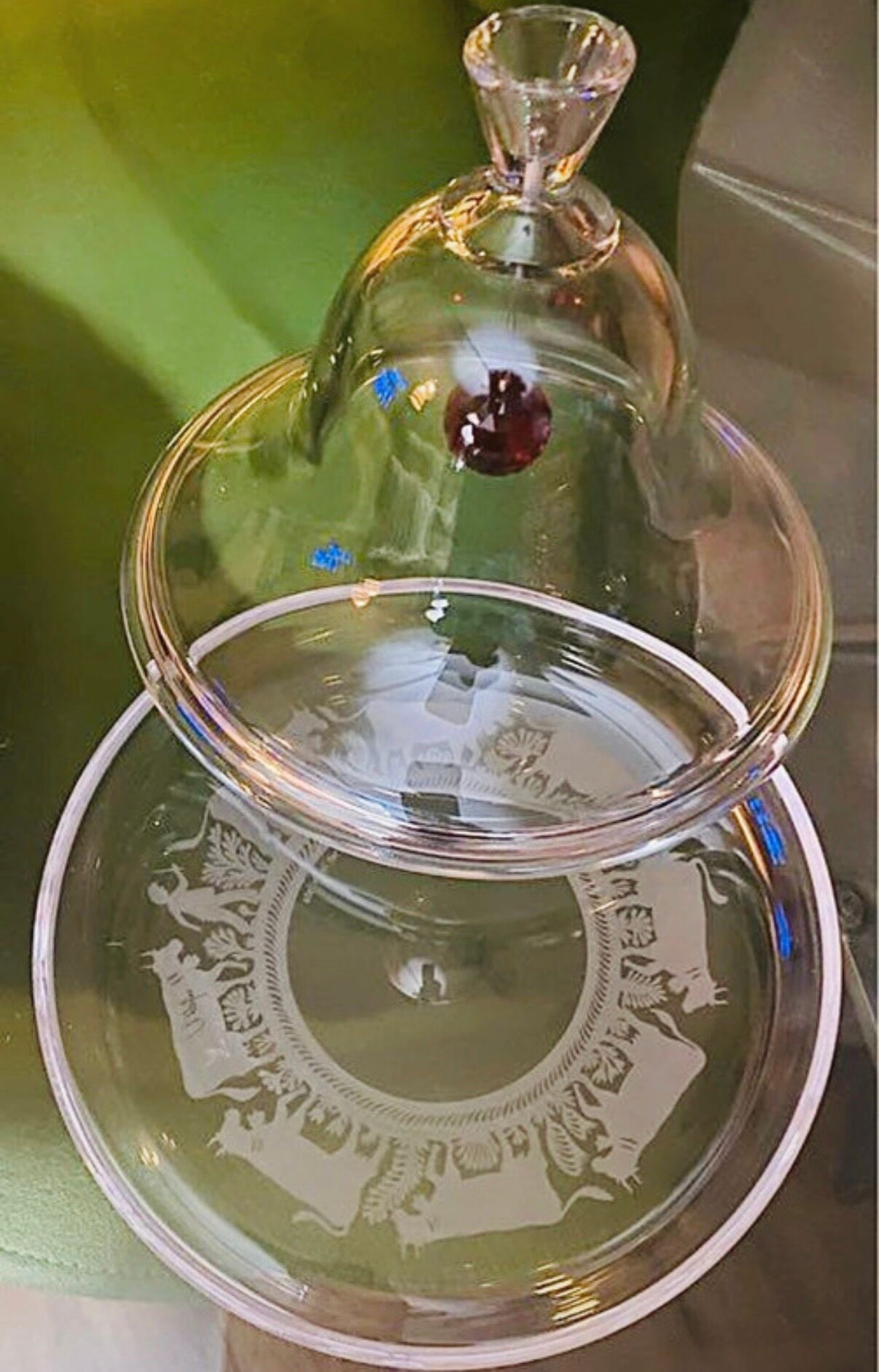 Candy box - crystal dome cloche