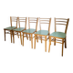 Set of 5 Baumann chairs