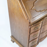 Bureau of dark oak, 1940s