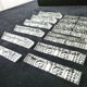 Box of 12 holders triangular lead crystal knives