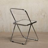 Giancarlo Piretti Plia Folding Chair for Anonima Castelli