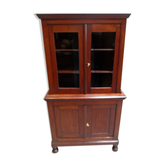 Small Vintage mahogany china cabinet