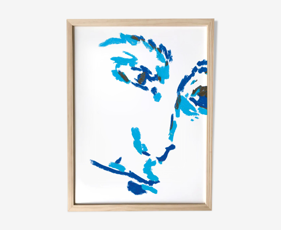 Illustration "pastel portait #3"