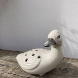 White ceramic duck