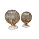 Paire d’appliques murales globes vintage
