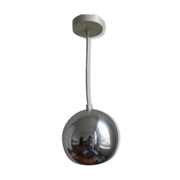 Suspension vintage avec boule chromée, Rotaflex