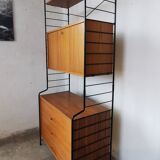 Scandinavian-style modular shelf, bookcase