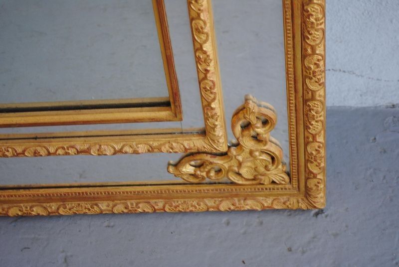 Ice barrier-close Regency gilded wooden