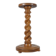 Vintage turned wooden spiral flower support