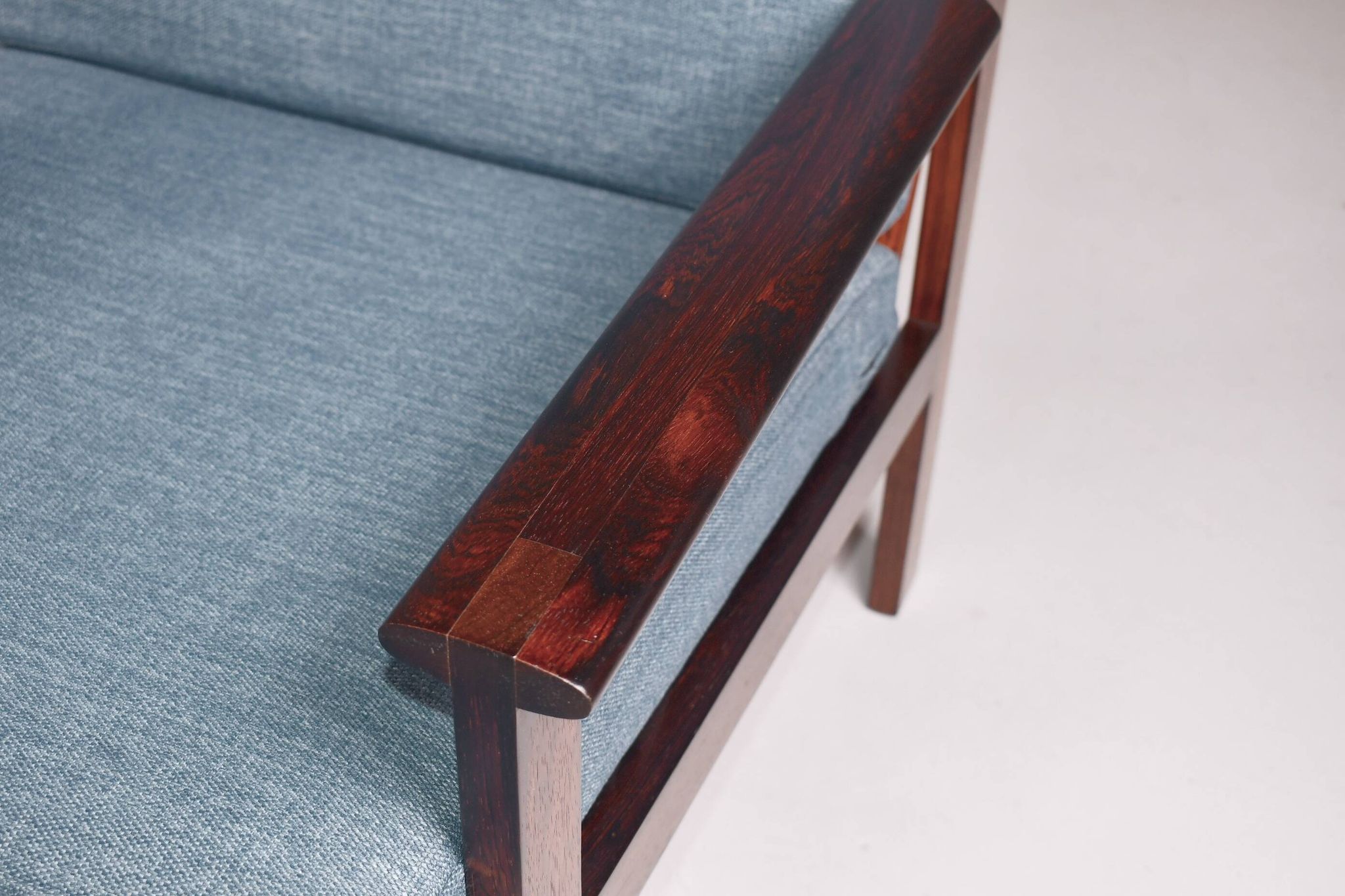 Fauteuil Capella par Illum Wikkelso pour Niels Eilersen. 1959.