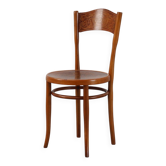 Chaise Art Déco en bois courbé par J & J Kohn, Autriche vers 1910
