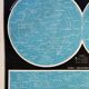 Old engraving 1898, Astronomical sky, astrology • Original and vintage lithograph