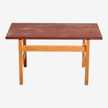 Oak coffee table by Hans J. Wegner Getama