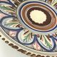 Decorative ceramic plate matte Sanguino Spain