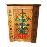 Vintage doll cabinet