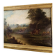 Farm landscape scene painting