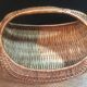 Wicker market basket