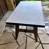 Modernist table "Reconstruction" from 1945 - 1955 by Renée Gabriel: furniture for disaster victims