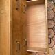 Vintage bookcase shelf