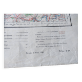La Rochelle. Old map by the army geographic service 1941