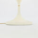 White resin lamp and golden brass, 1970s