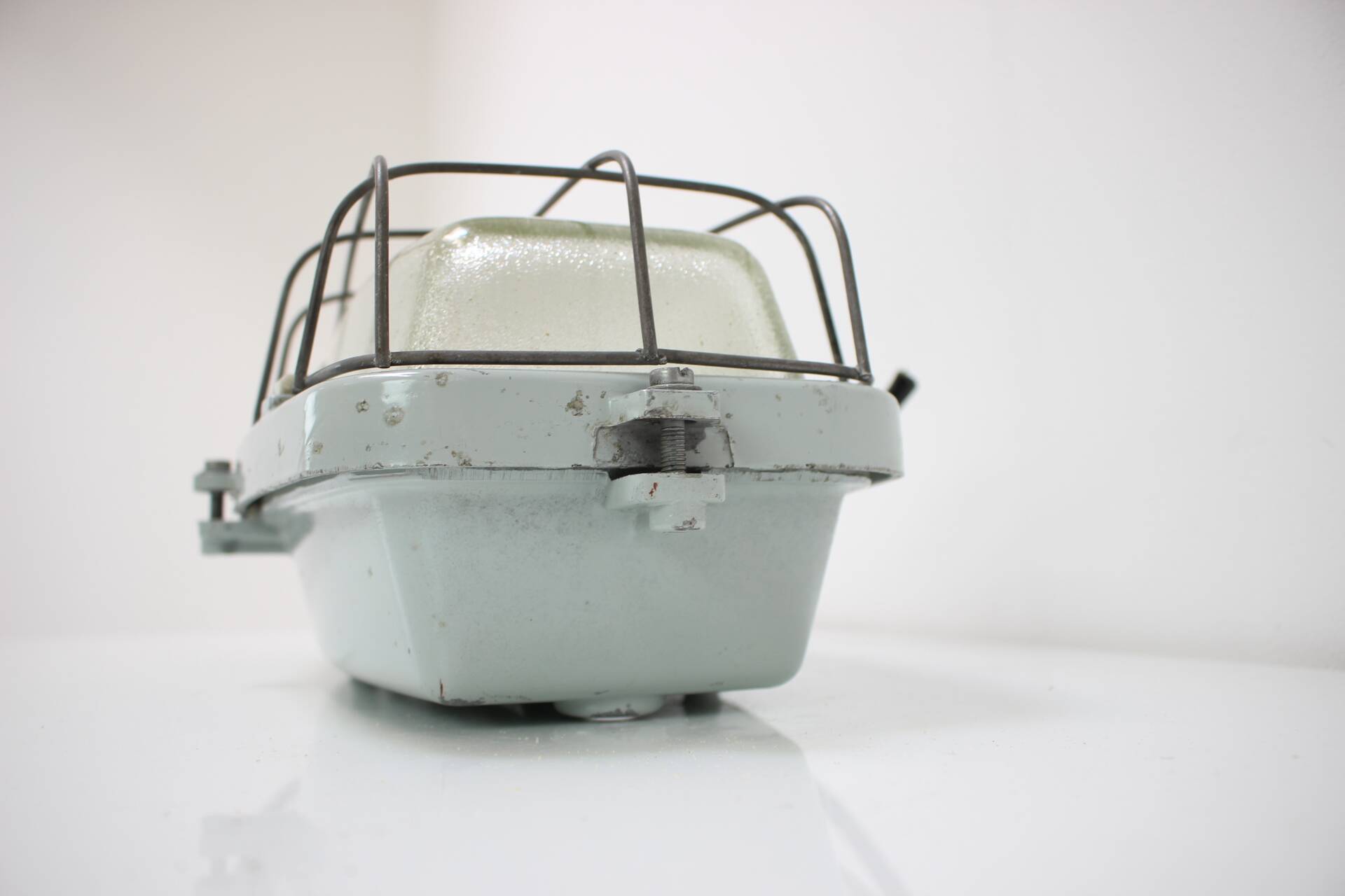Vintage Industrial Ceiling Lamp Typ 511 32 01, Czechoslovakia, 1990's
