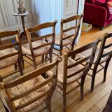 6 chaises style Louis Philippe
