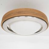 Doria bamboo ceiling light, Germany 1950's
